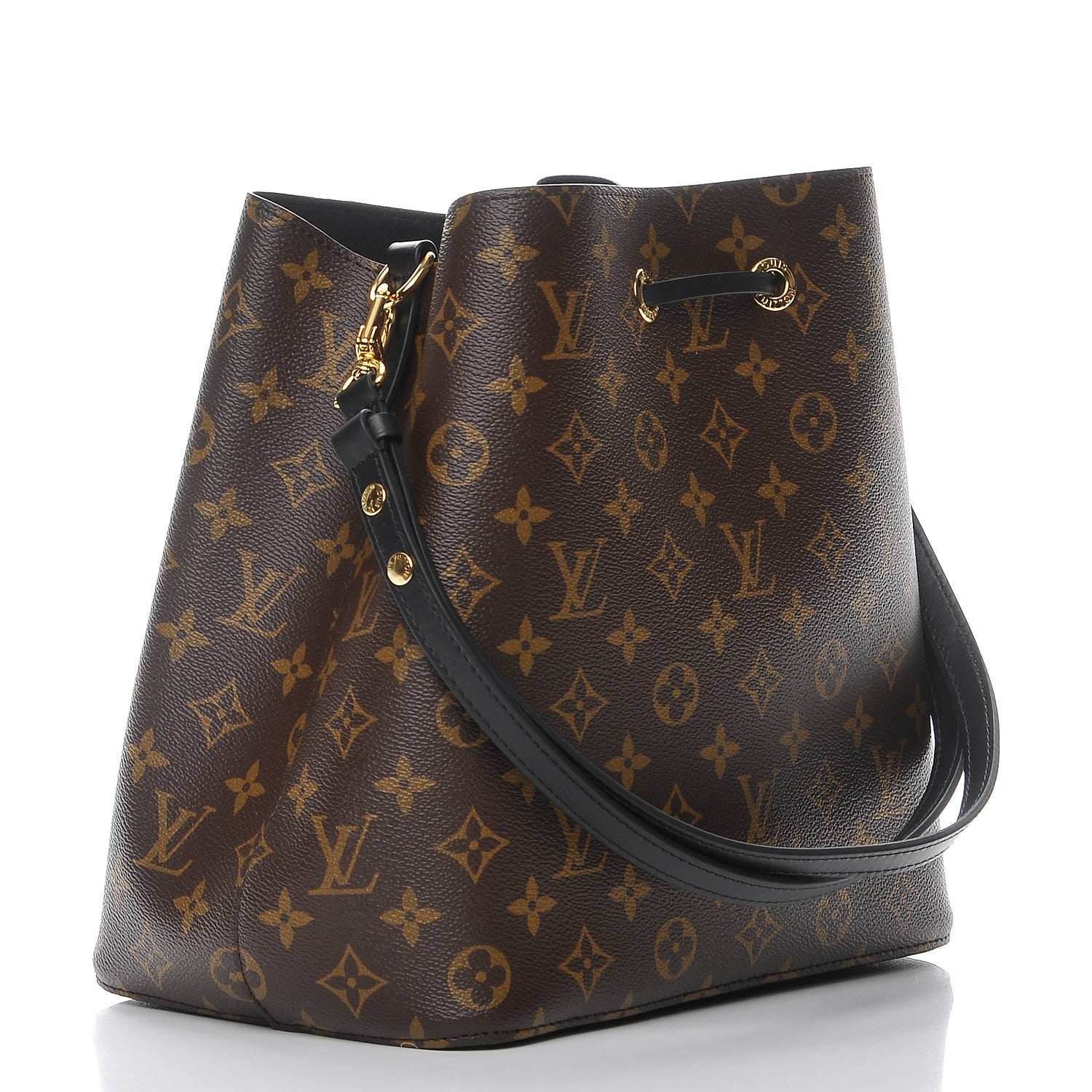 Louis Vuitton Monogram Neonoe MM Black 3 of 6