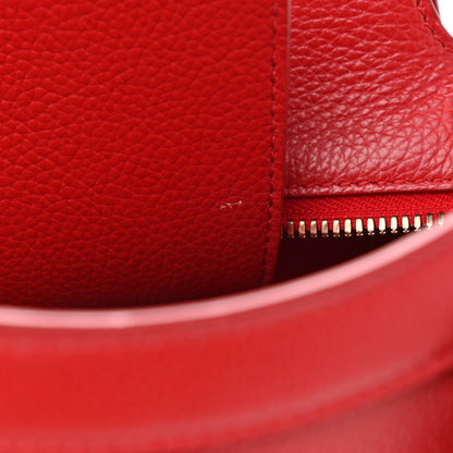 Balenciaga Grained Calfskin Neo Classic Gold Hardware S City Medium Red 8 of 12