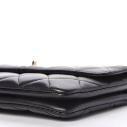 Chanel Lambskin Quilted Medium Trendy CC Flap Black 7 of 11