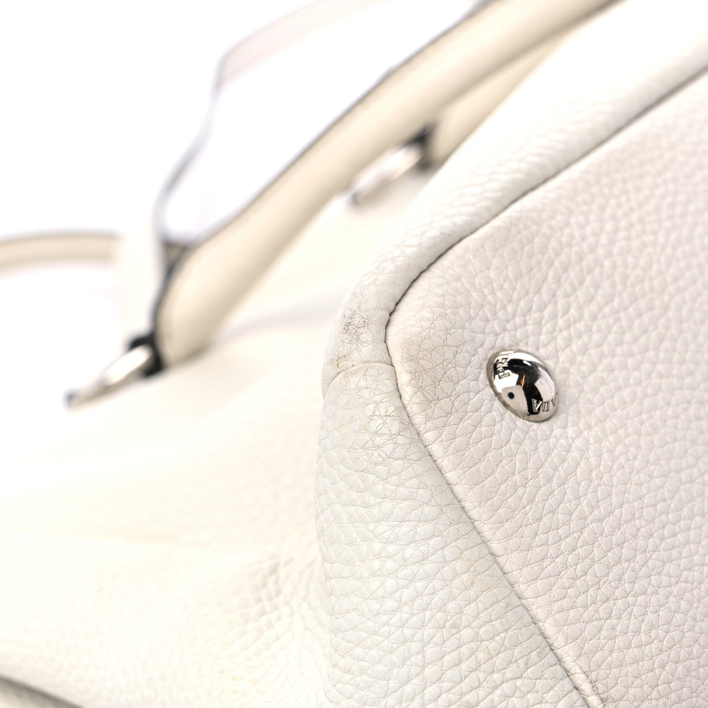 Vitello Daino Shopping Tote Talco
