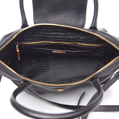 Prada Saffiano Tessuto Nylon Tote Black 5 of 8