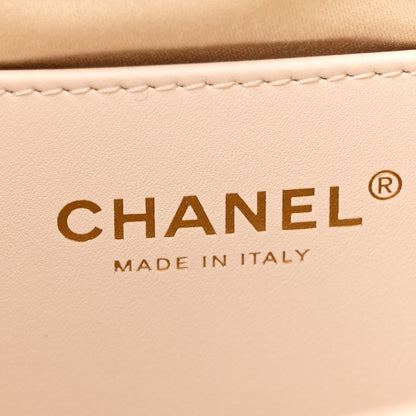 Chanel Caviar Quilted Small Chanel 25 Handbag White 6 of 11