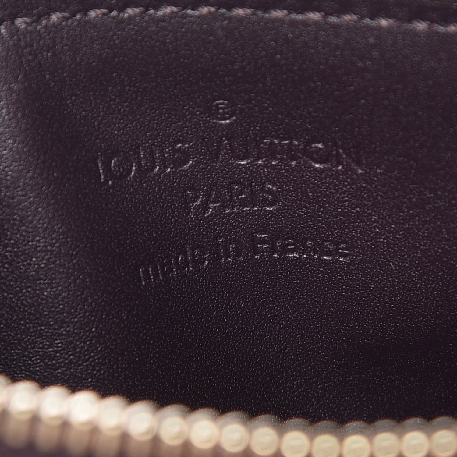 Louis Vuitton Vernis Key Pouch Amarante 6 of 6