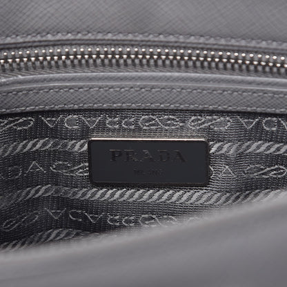 Prada Saffiano Small Galleria Double Zip Tote Marmo 6 of 6