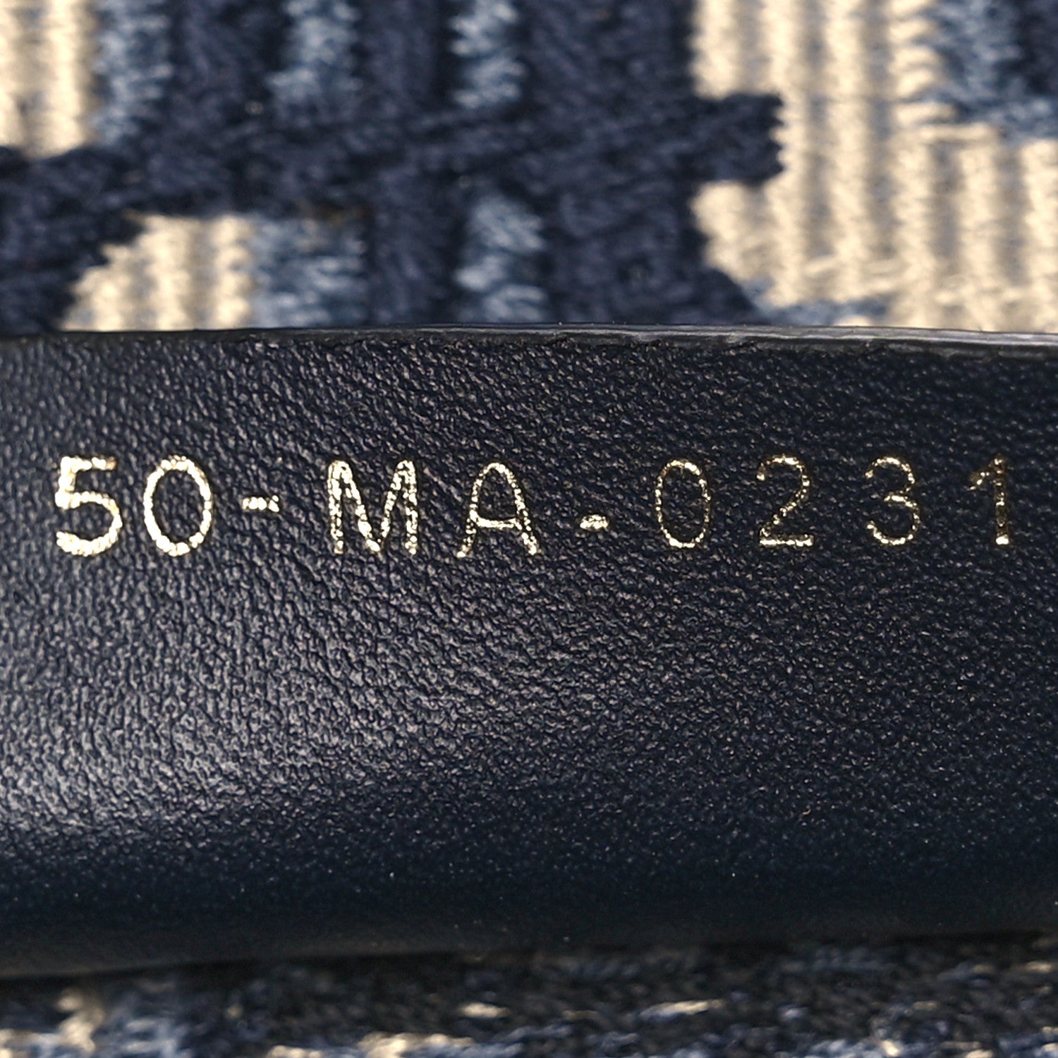 Christian Dior Oblique Large Book Tote Blue Multicolor 7 of 13