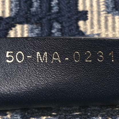 Christian Dior Oblique Large Book Tote Blue Multicolor 7 of 13