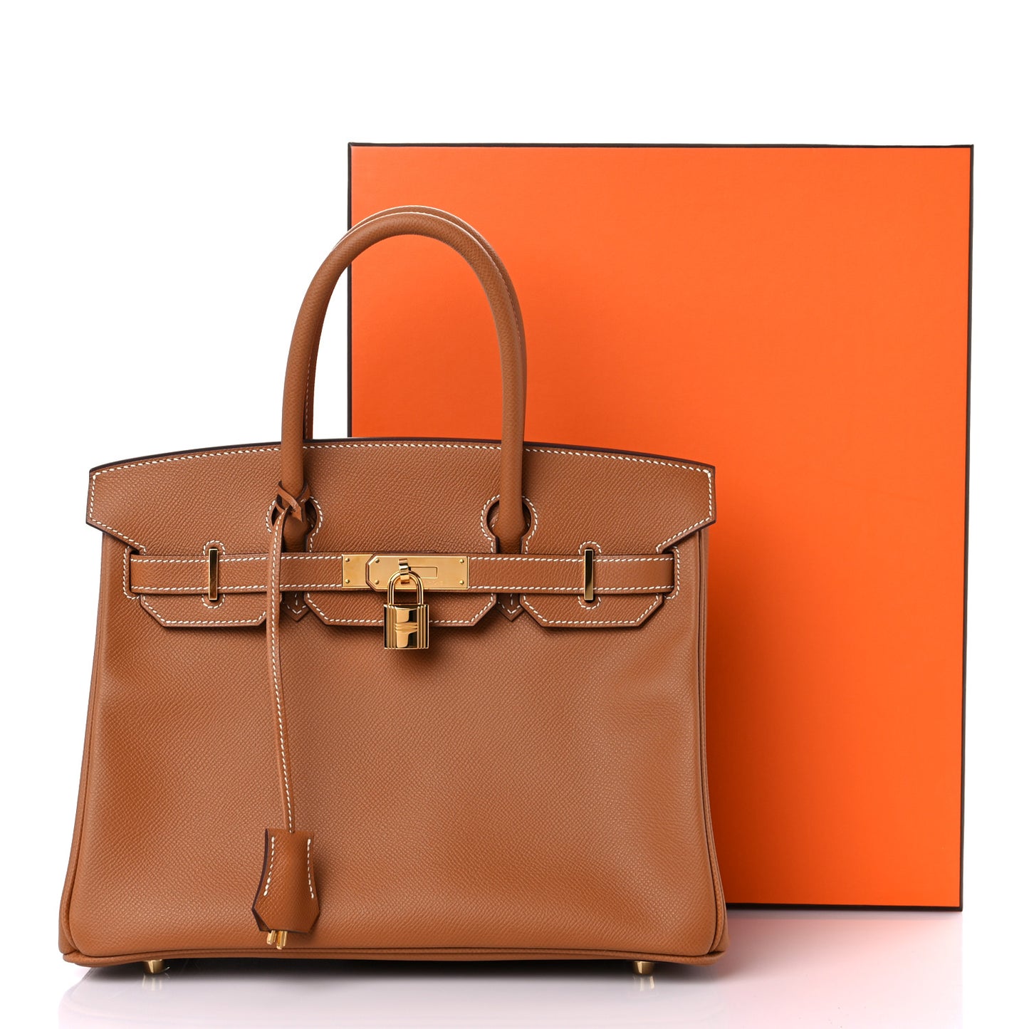 Epsom Birkin 30 Gold