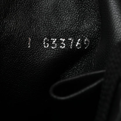 Chanel Suede Quilted CC Lace Up Combat Boots 38.5 Black 6 of 8