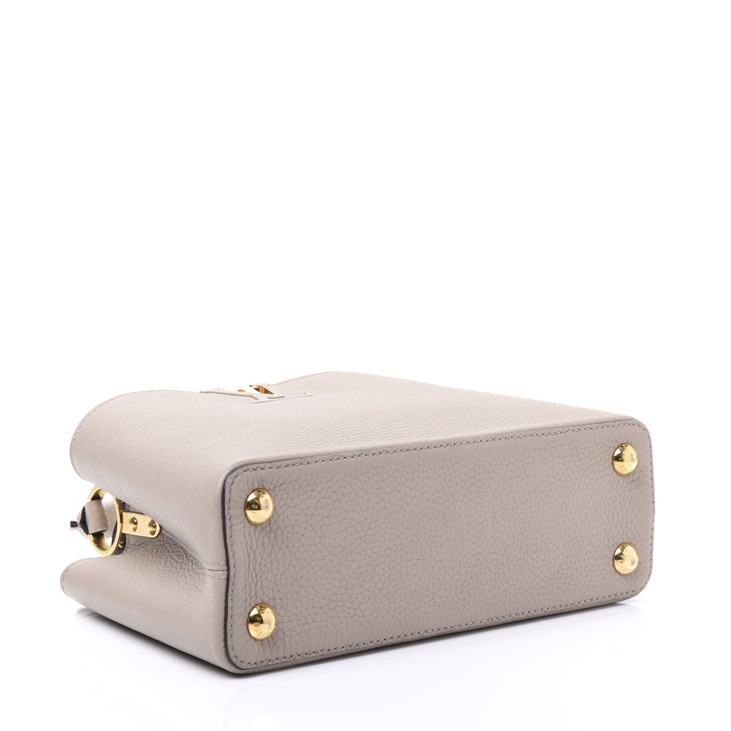 Louis Vuitton Taurillon Capucines BB Galet 3 of 9