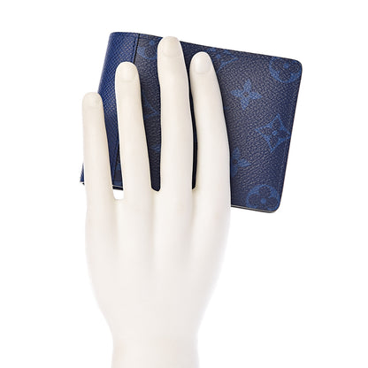Louis Vuitton Taigarama Multiple Wallet Cobalt 2 of 7