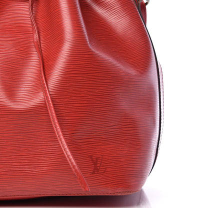 Louis Vuitton Epi Petit Noe Castillan Red 8 of 13