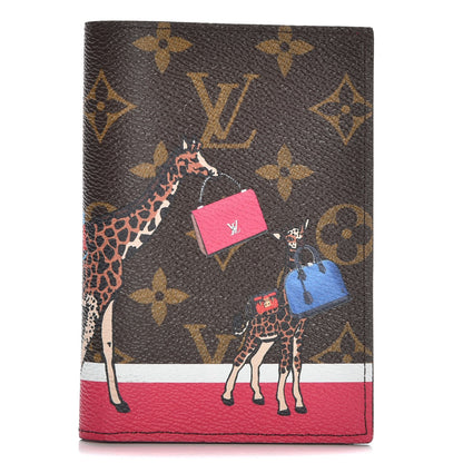 Louis Vuitton Monogram 2017 Christmas Animation Passport Cover 1 of 8