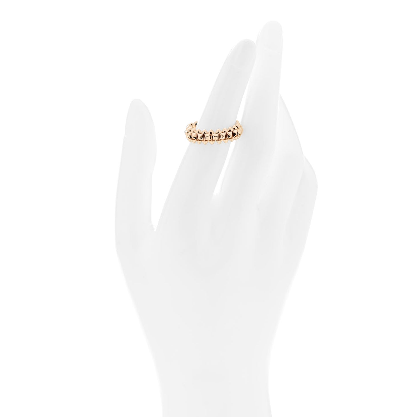 18K Pink Gold SM Clash De Cartier Ring 52 6