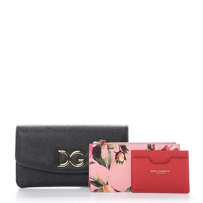 Dolce & Gabbana Dauphine Multi Functional Flap Wallet Black 5 of 11