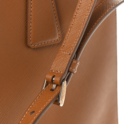 Prada Saffiano Lux Shopping Tote Caramel 9 of 10