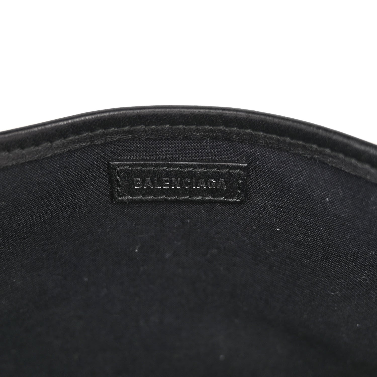Balenciaga Cotton Canvas Calfskin Navy Cabas XS Natural Black 6 of 10