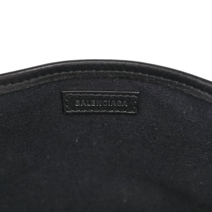 Balenciaga Cotton Canvas Calfskin Navy Cabas XS Natural Black 6 of 10