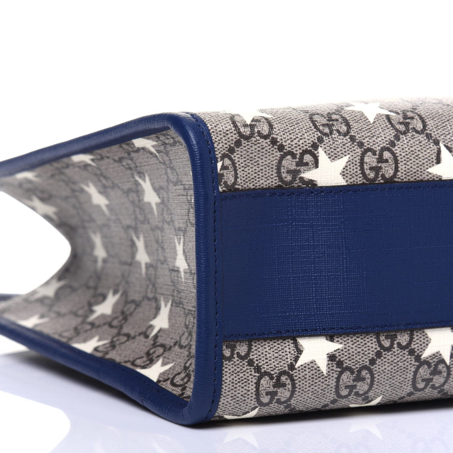GG Supreme Monogram Stars Childrens Tote Beige Ebony Yellow Royal