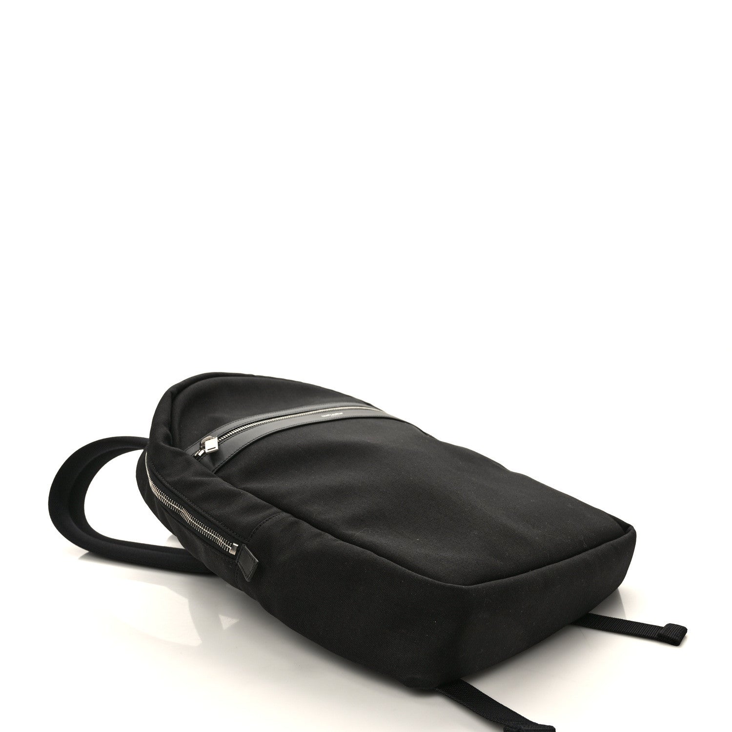 Saint Laurent Canvas City Laptop Backpack Black 4 of 8
