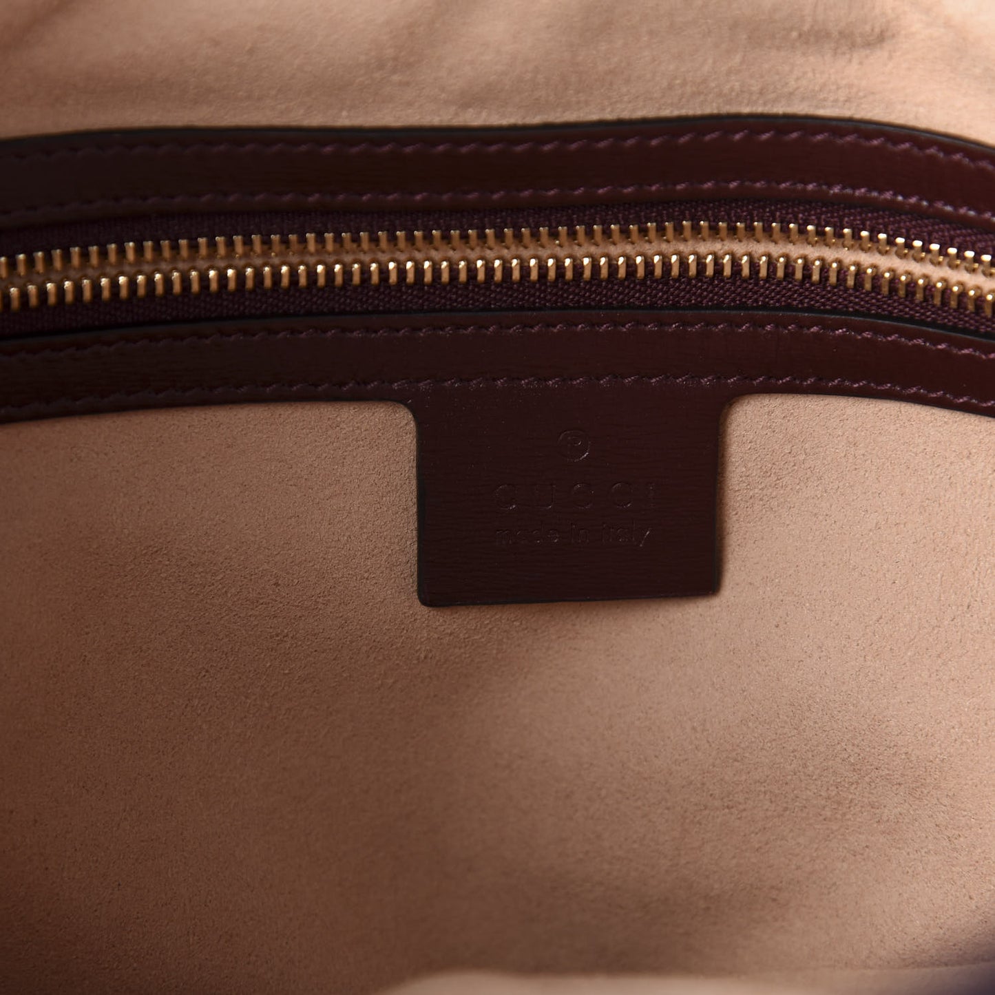 GG Monogram Calfskin Medium Arli Shoulder Bag Sahara Rubino Chardonnay
