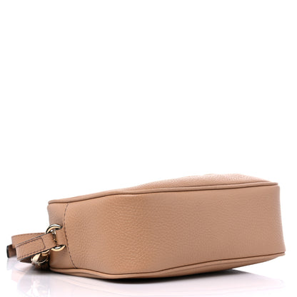 Gucci Pebbled Calfskin Small Soho Disco Bag Camelia 3 of 8