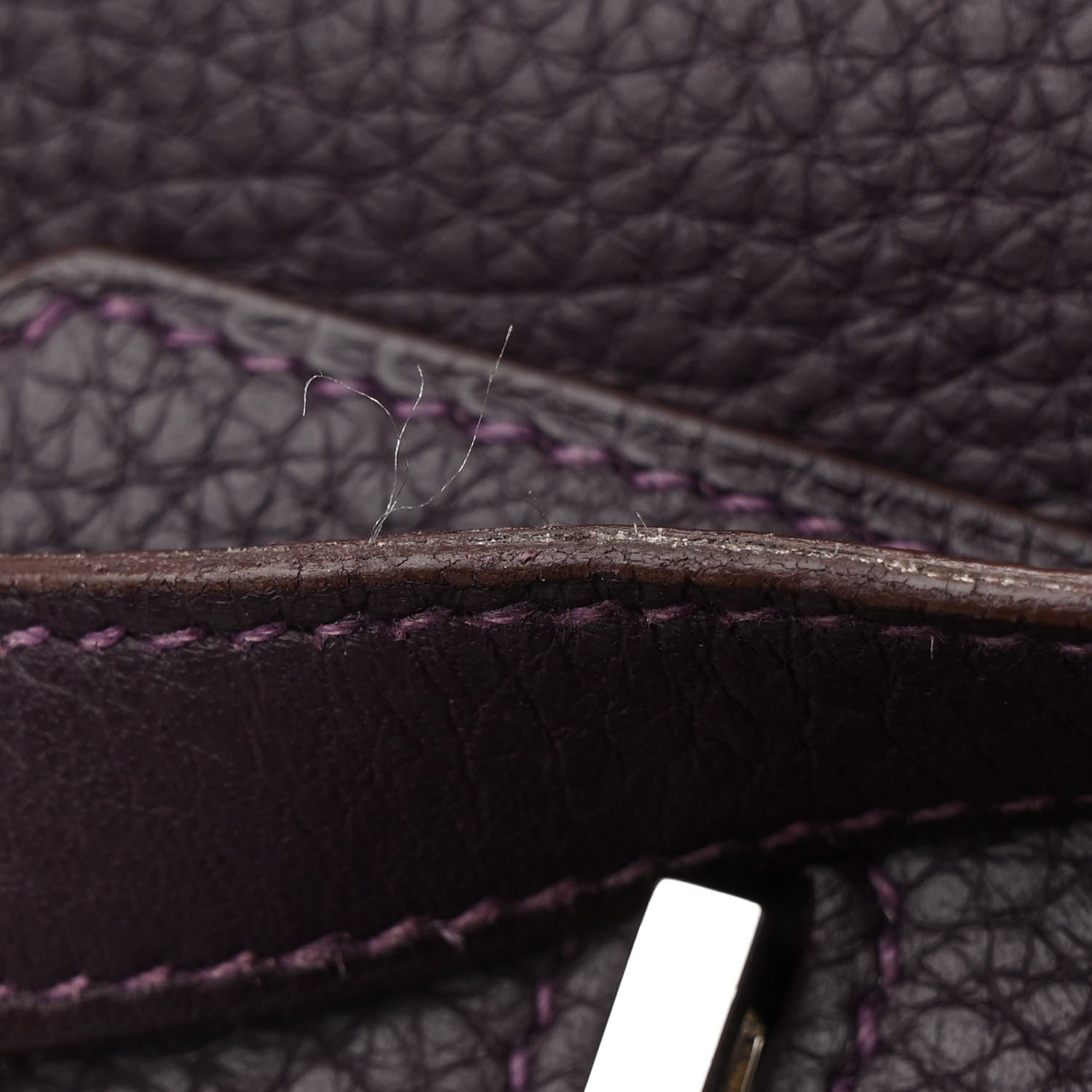 Hermes Togo Birkin 35 Raisin 14 of 14