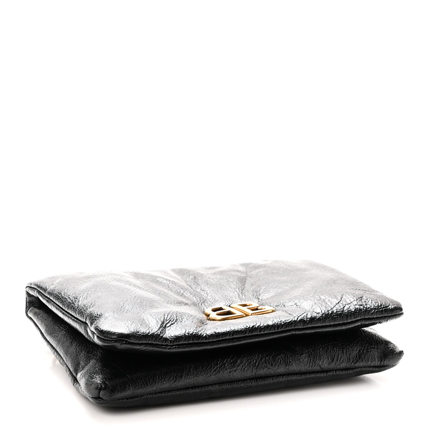 Balenciaga Arena Calfskin Medium Monaco Chain Shoulder Bag Black 4 of 10
