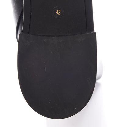 Gucci Calfskin Tess Horsebit Ankle Boots 42 Black 12 of 15