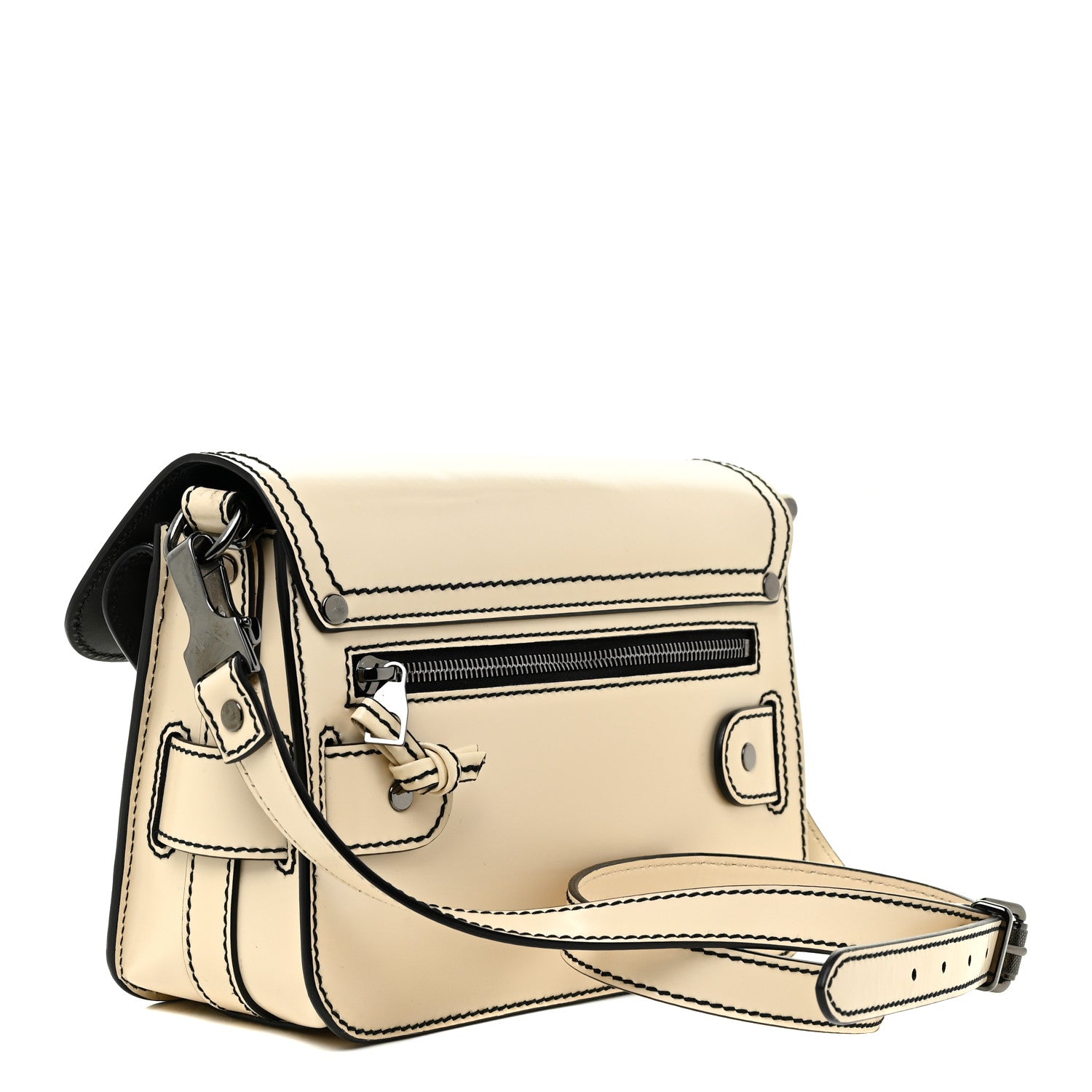 Proenza Schouler Smooth Calfskin Mini PS11 Classic Shoulder Bag White 3 of 25