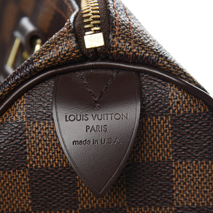 Louis Vuitton Damier Ebene Speedy 25 6 of 8