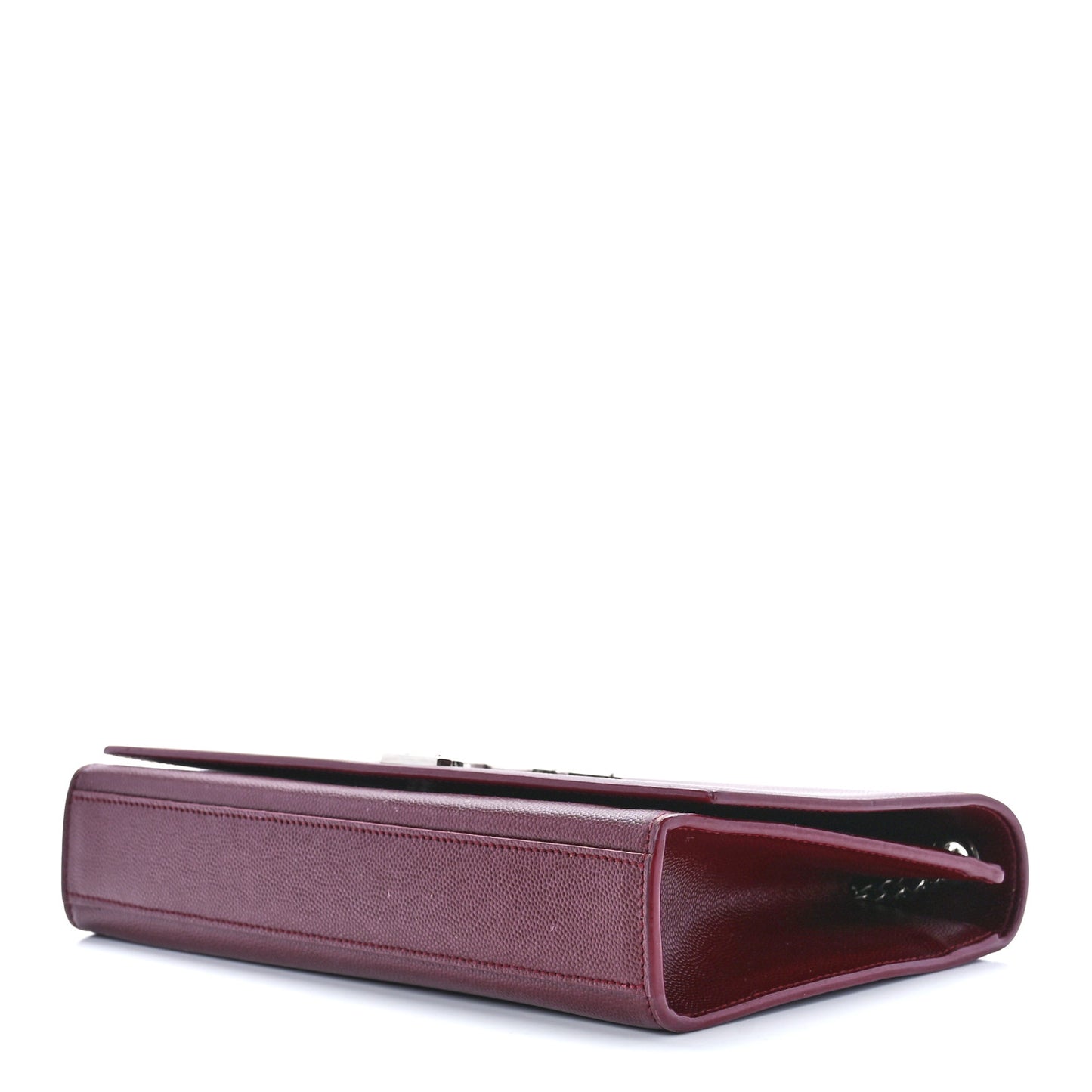 Grain De Poudre Medium Monogram Kate Satchel Dark Red