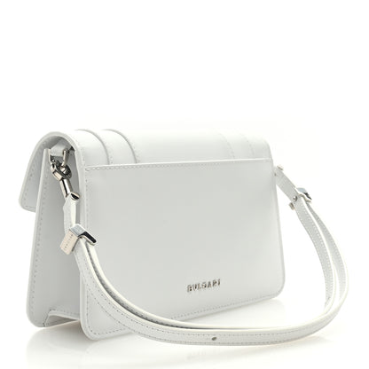 Bulgari Calfskin Serpenti Forever East West Shoulder Bag Opal Grey 4 of 10