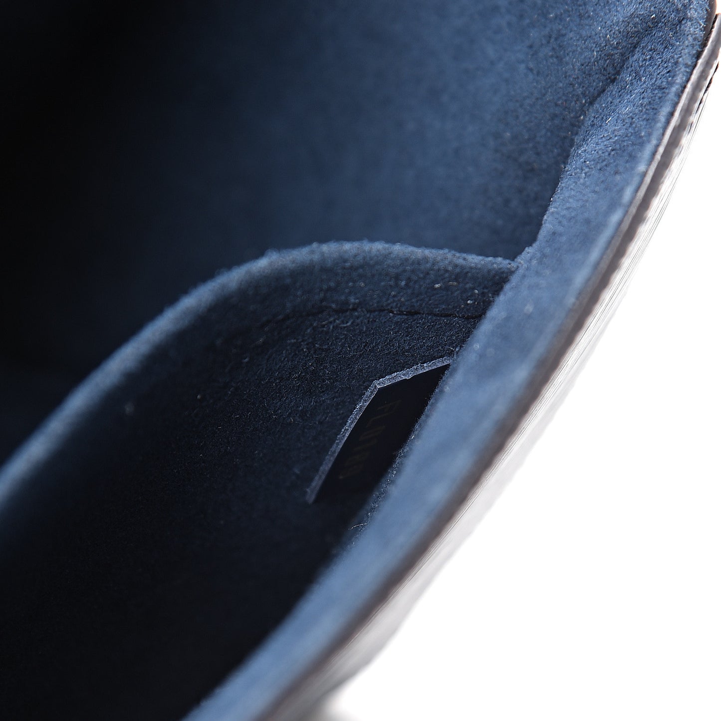 Epi Twist Shoulder Bag MM Indigo