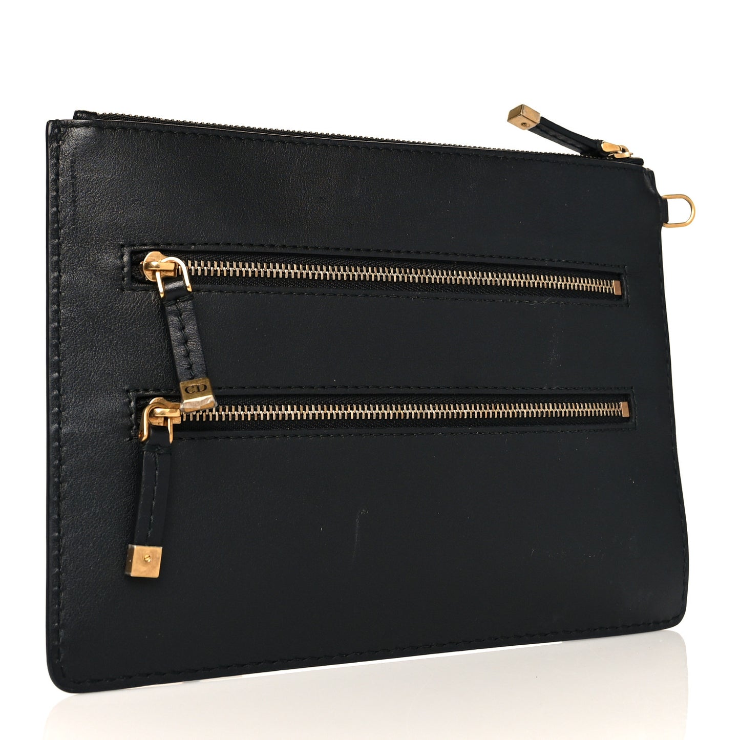 Calfskin J'adior Pouch Black