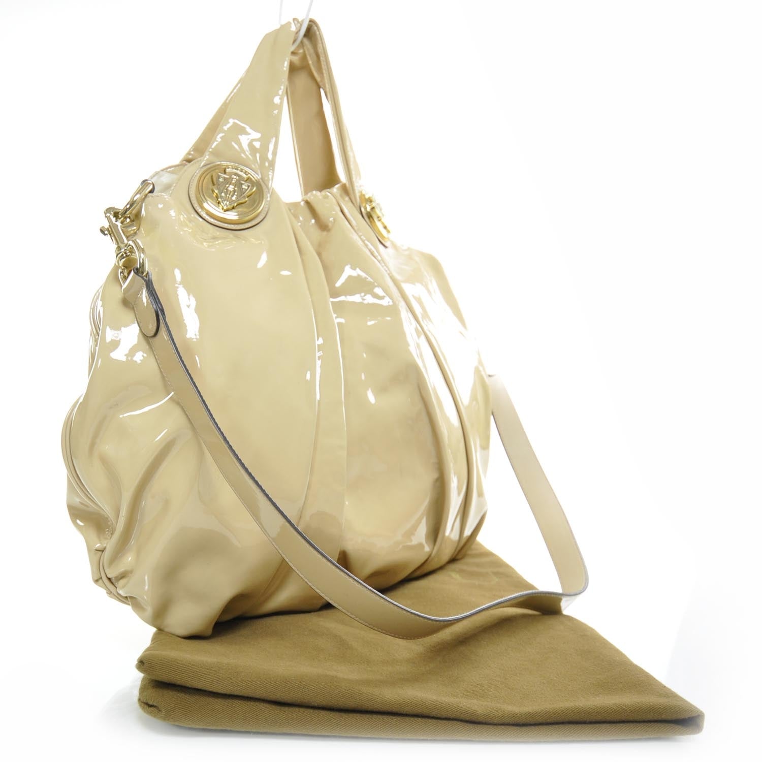 Gucci Patent Leather Large Hysteria Tote 3 of 10