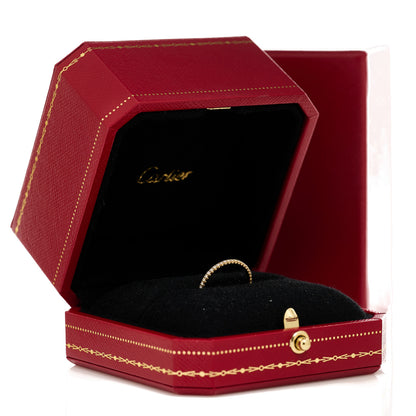 Cartier 18K Yellow Gold Diamond 1.5mm Etincelle de Cartier Wedding Band Ring 48 4.5 5 of 5