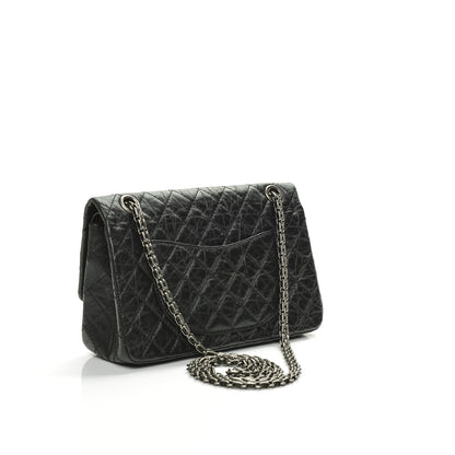Chanel Aged Calfskin Quilted 2.55 Reissue 225 Flap Black 3 of 7