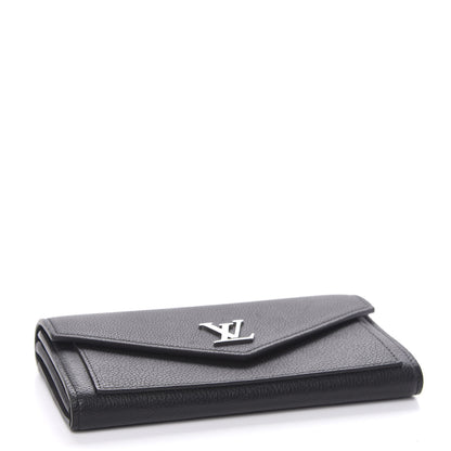 Louis Vuitton Soft Calfskin My Lockme Wallet Black 4 of 7