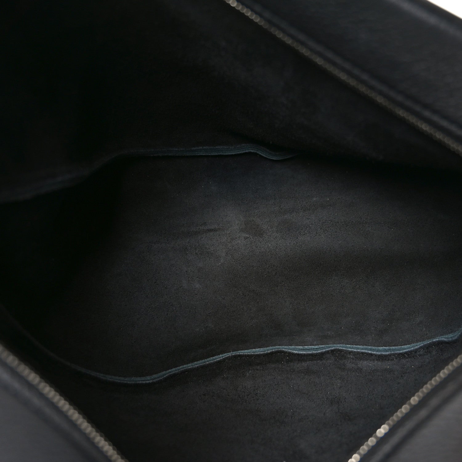 The Row Grained Calfskin Large Slouchy Banana Bag Black 8 of 19
