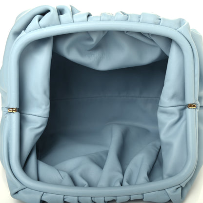 Bottega Veneta Smooth Butter Calf The Pouch Oversized Clutch Ice 4 of 4