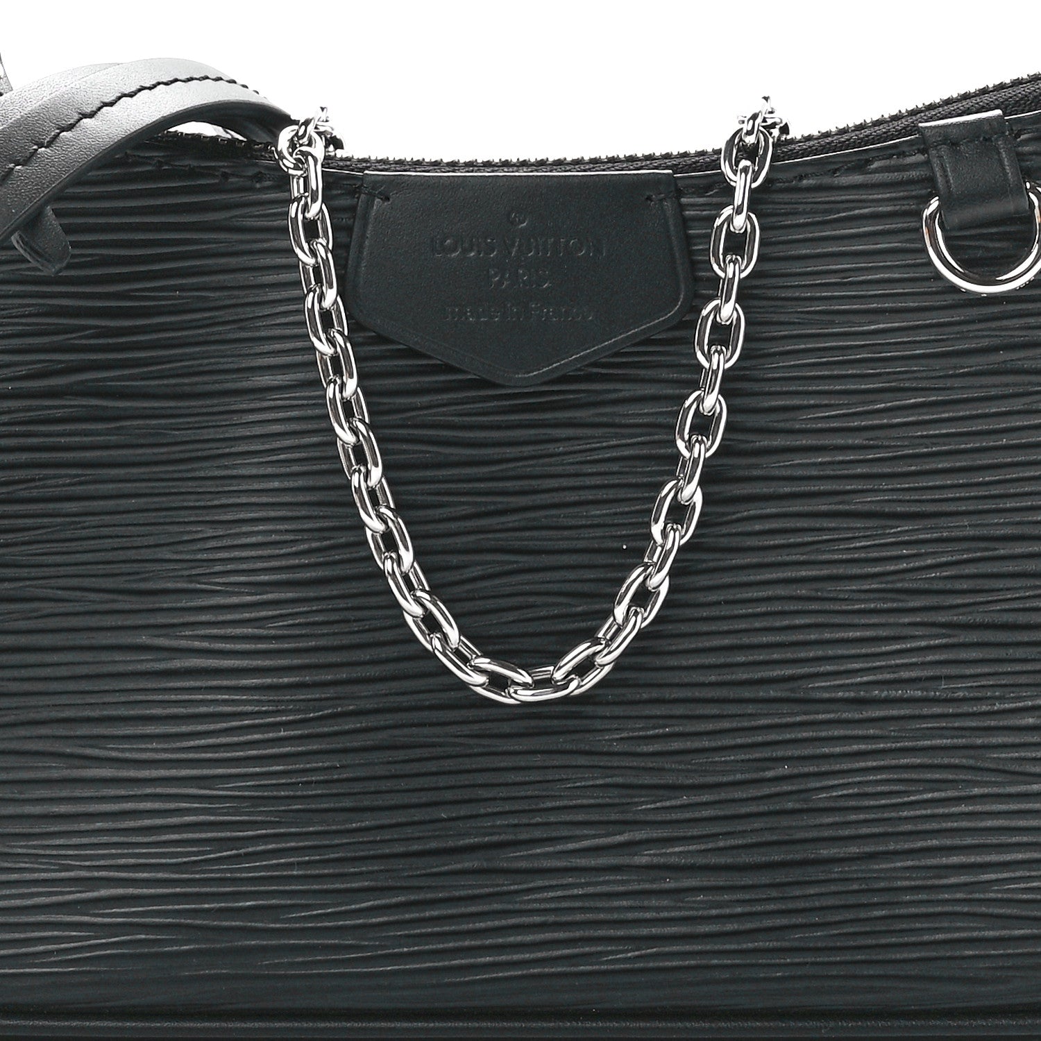 Louis Vuitton Epi Easy Pouch On Strap Black 8 of 12