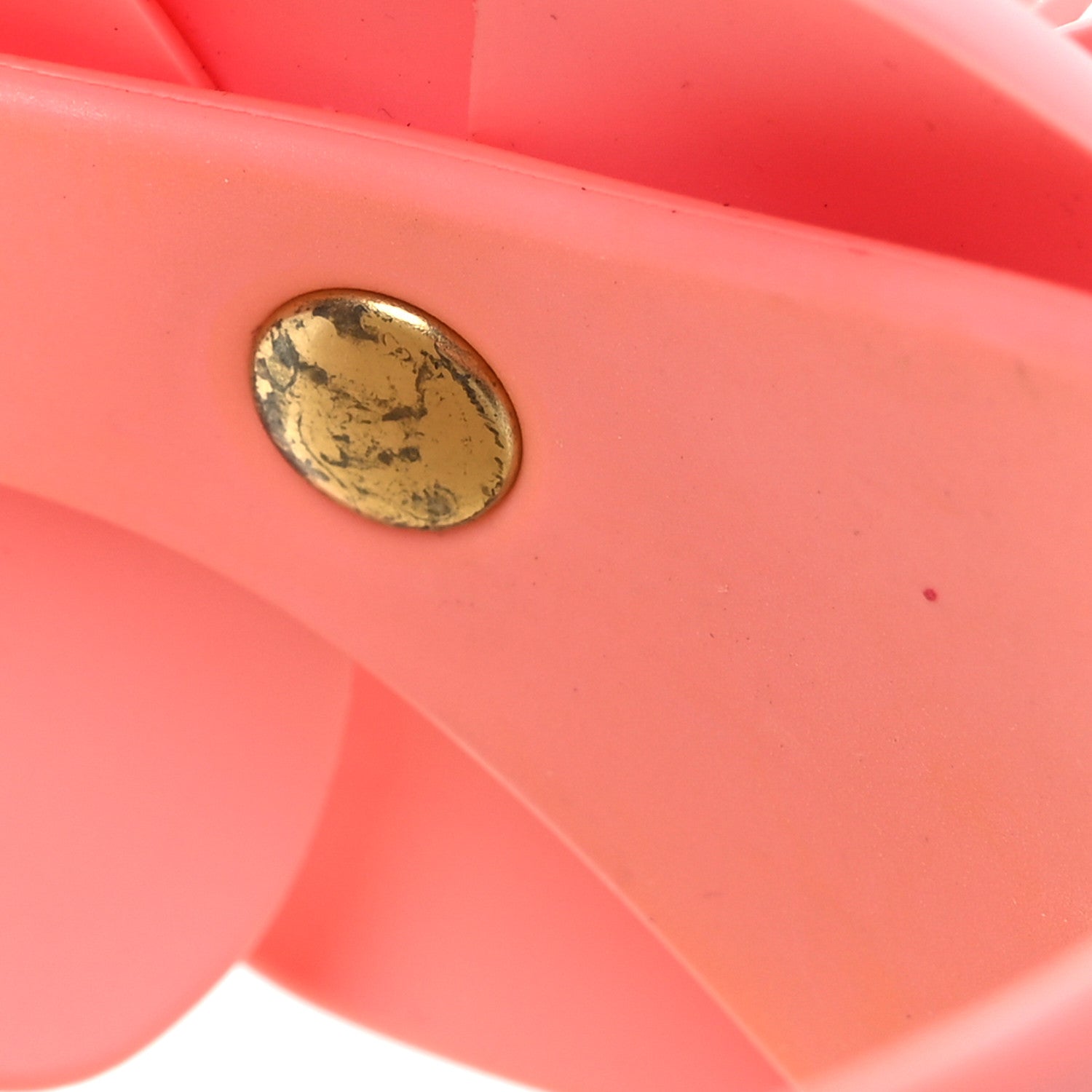 Chanel Jelly Quilted Camellia Thong Sandal 39 Pink Beige 9 of 11