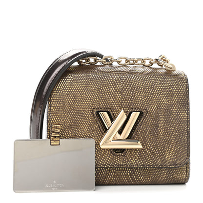 Louis Vuitton Lizard Twist Shoulder Bag Mini Gold 1 of 10