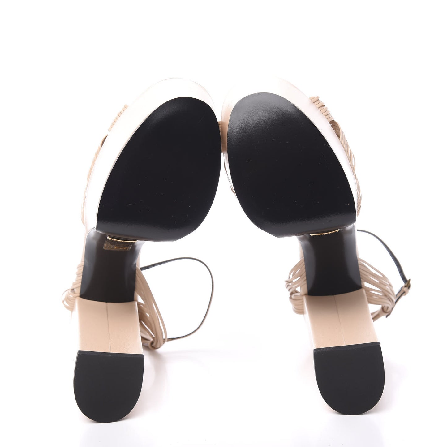 Malaga Kid Crawford Knotted Strap Platform Sandals 39 Beige