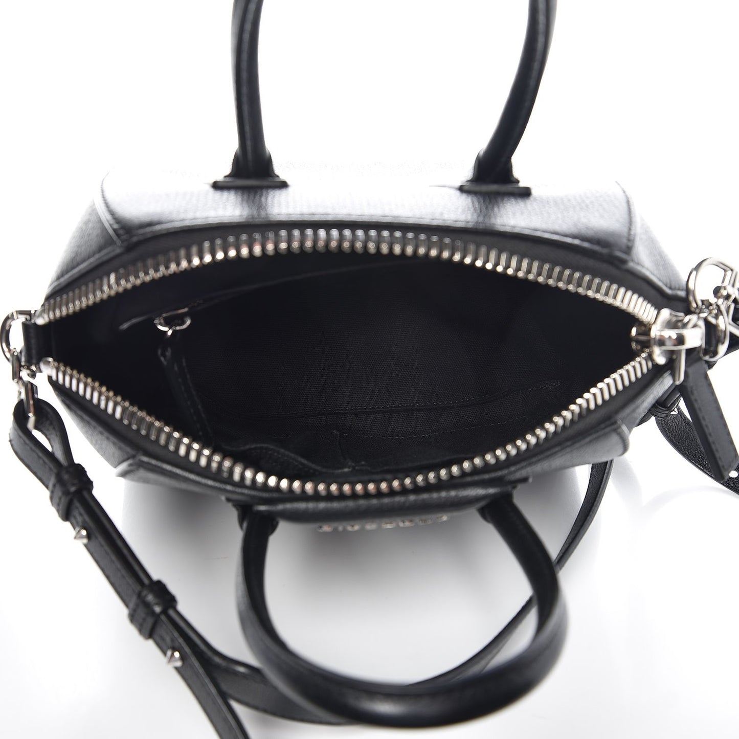 Sugar Goatskin Mini Antigona Black
