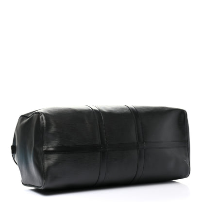 Louis Vuitton Epi Keepall 50 Black 3 of 14