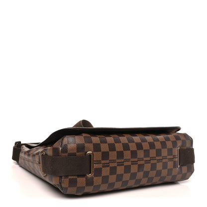 Louis Vuitton Damier Ebene Brooklyn GM 4 of 9