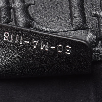 Christian Dior Oblique Calfskin Embossed Book Tote Black 7 of 13