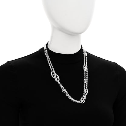 Hermes Sterling Silver Farandole Necklace 120 2 of 4
