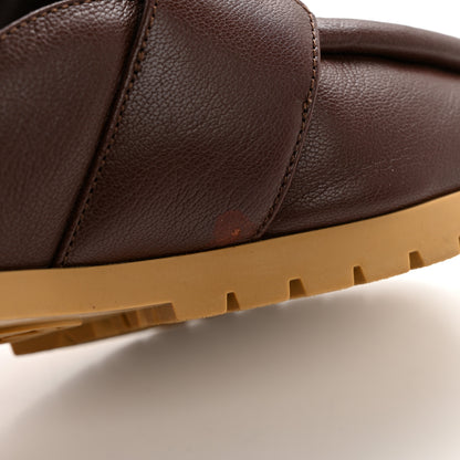 Gucci Calfskin Horsebit Mules 38 Burgundy 11 of 11